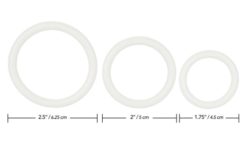 CEN - Tri-Rings - White photo