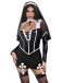 Leg Avenue - Holy Hottie Nun Costume - Black - S photo-3