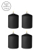 Ouch - Tease Candles 4 pcs Set - Black photo-3