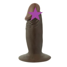 Nasstoys - American Whoppers 4" Realistic Dildo - Black photo