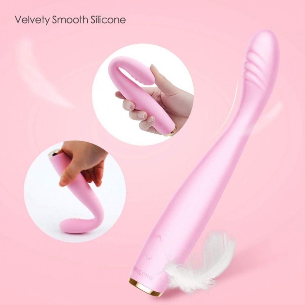 Textured Tip for Precise G-spot Stimulation - Erocome Cygnus... Erocome - Cygnus - Pink photo-3