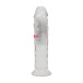 RealRock - 6" LED Vibro Dildo - Clear 照片-4