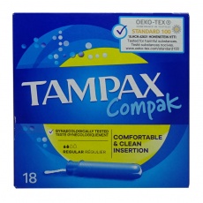 Tampax - Compak 普通版卫生棉条 18个装 照片