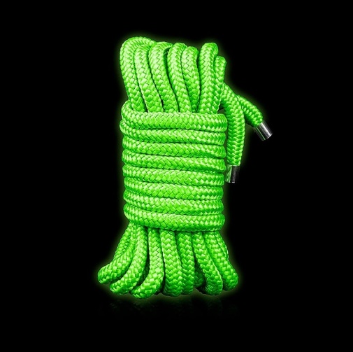 Ouch - Glow In Dark Rope 5m - Green photo