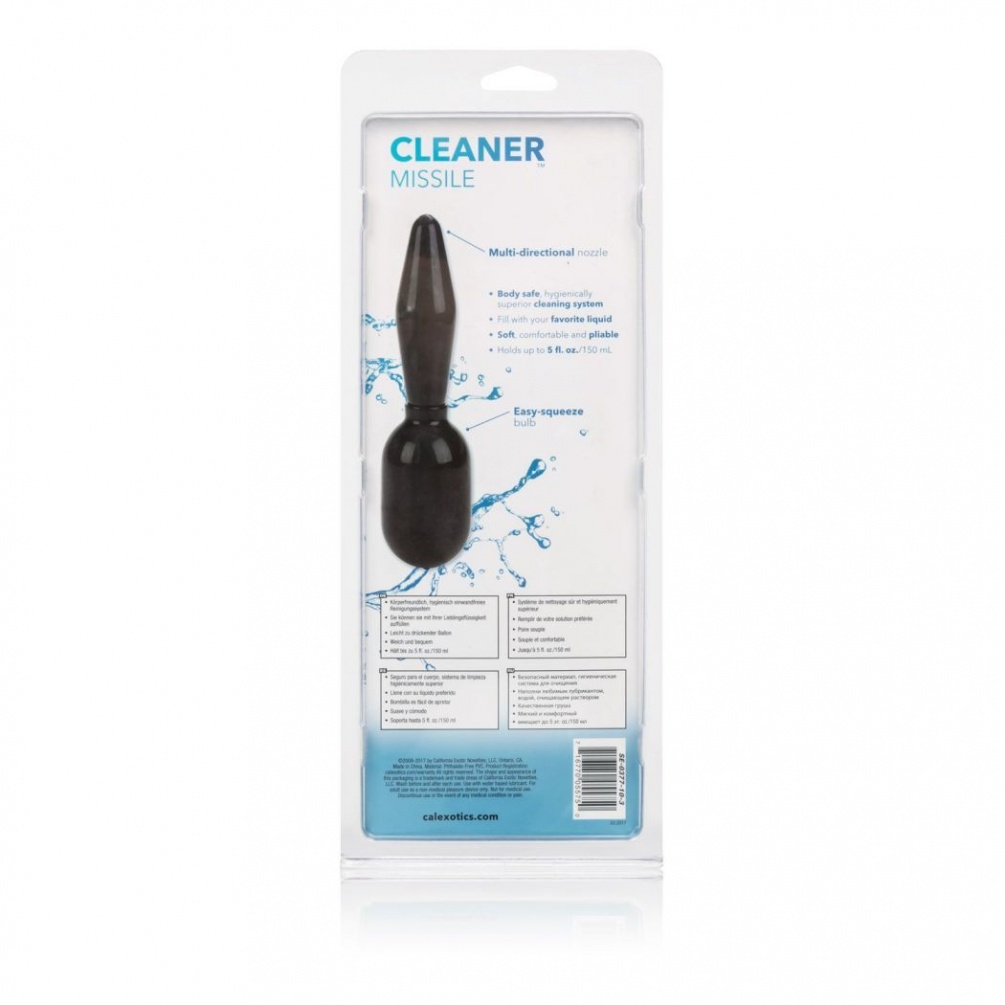 Keep yourself clean and excited with the Cleaner™ Missile Do... CEN - Cleaner Missile - Black photo-4