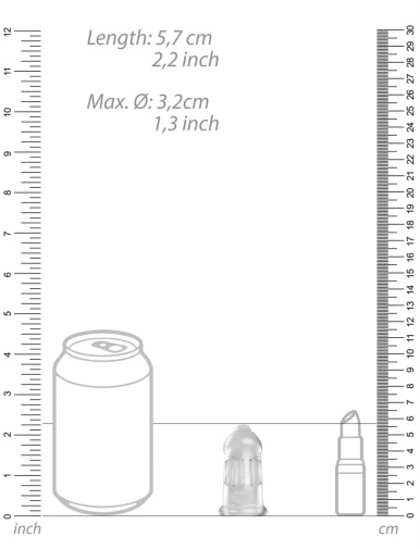 ManCage - TPE Chastity Cage #29 - Clear 照片