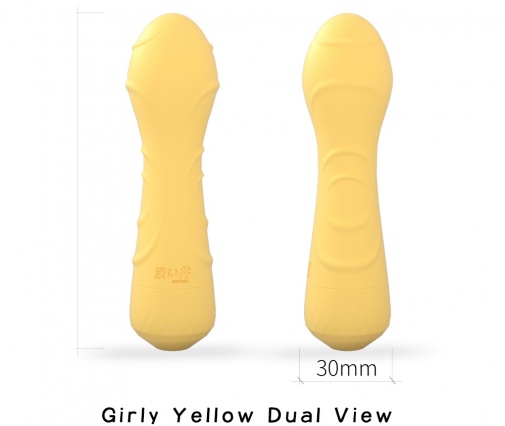 Drywell - Barbie Mini Vibrator - Yellow photo