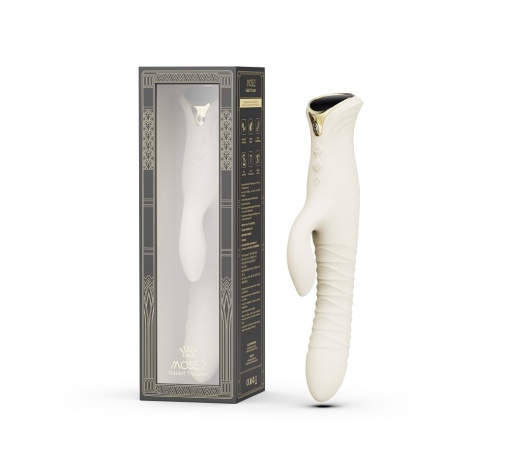 Zalo - Mose 2 Heating Rabbit Thruster - Ivory White photo