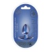 Ouch - Smooth Anal Plug S - Metalic Blue photo-3