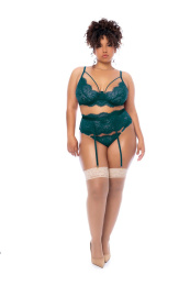 Mapale - 8866 Lace Set 3pcs - Sea Green - 3X/4X 照片