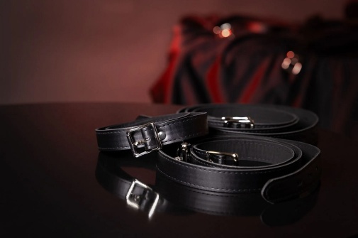 Ouch - Full Body Bondage Belts - Black photo