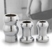 MT - Hollow Anal Plug S-size - Silver photo-6