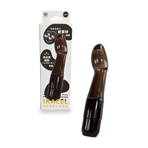 Prime - Mochimochi Ikacel G-Spot Vibrator - Black photo