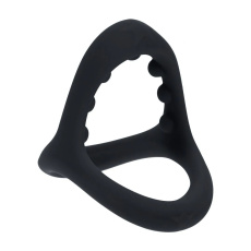 Levelz - Soft Bead Grip Cock Ring - Black 照片