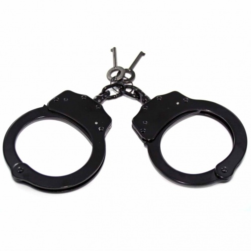 STD - Black Steel Handcuff photo
