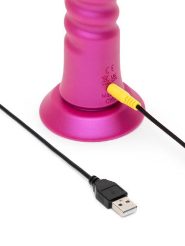 Romp - Jiggle Vibro Thrusting Dildo - Pink photo