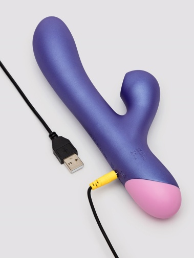 Romp - Pulse Suction Rabbit Vibrator - Purple photo