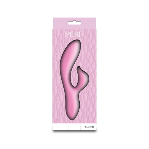 NS Novelties - Pure Dawn Rabbit Vibrator - Pink photo