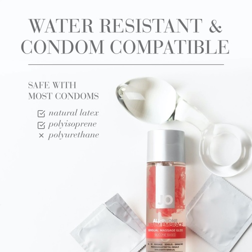 JO - 擁抱溫暖 多合一性感按摩潤滑劑 - 120ml 照片