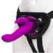 Happy Rabbit - Vibro Strap-On Harness Set - Purple photo