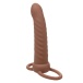 CEN - Maxx Ribbed Vibro Dual Penetrator - Brown photo