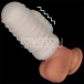 Lovetoy - Knights Ring Vibro 2in1 Sleeve - Wavy photo-8