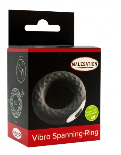 Malesation - Vibro Spanning Ring - Black photo