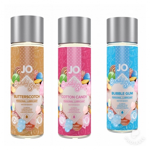 JO - H2O - Candy Shop - 泡泡糖味水性润滑剂 - 60ml 照片