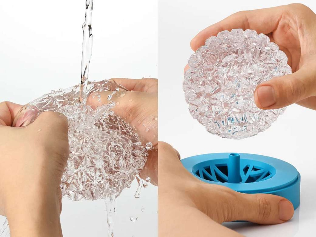 Tenga - Geo Coral Masturbator - Blue photo-6