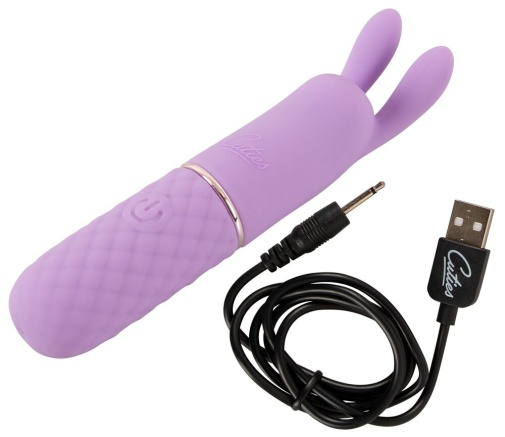 Cuties - Mini Rabbit Vibrator - Purple photo