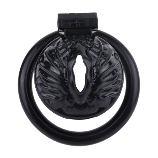 FAAK - Resin Pussy Chastity Cage - Black 照片