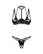 Obsessive - Rolleya Crotchless Set - Black - L/XL photo-6