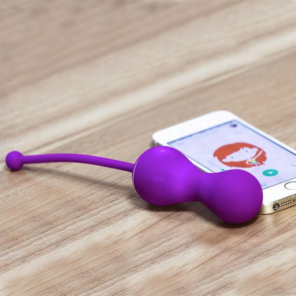 One toy that has it all! Experience hours of playtime fun wi... Magic Motion - Master Smart Kegel Ball - Purple photo-3