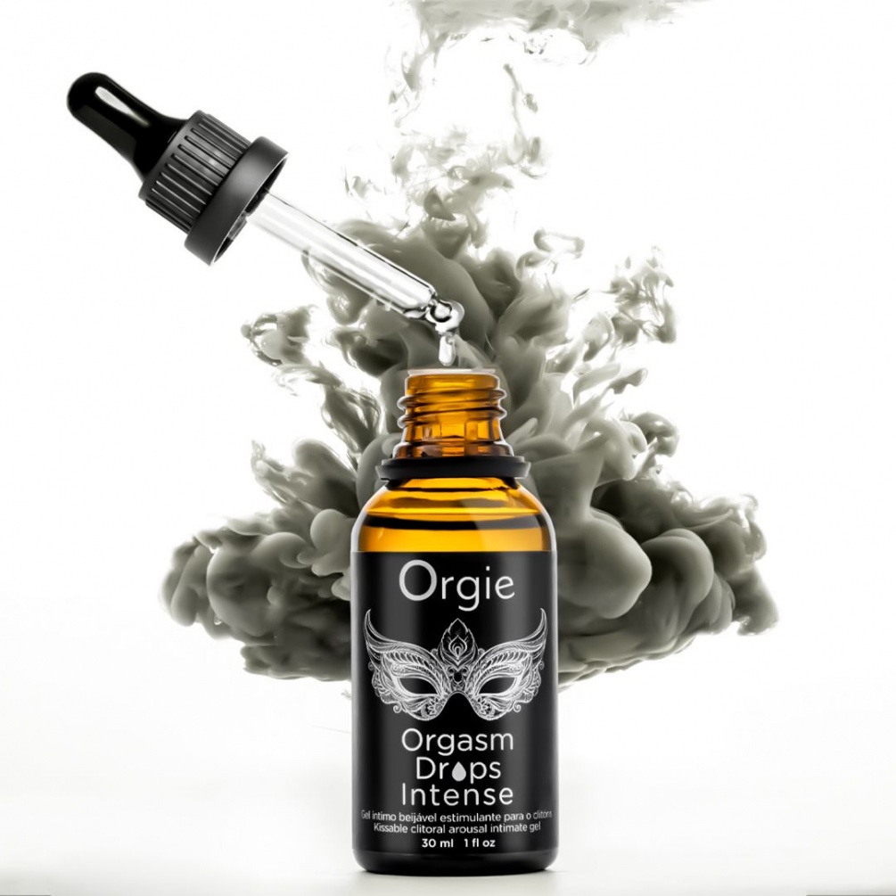 Clitoral arousing gel with vibrating and warming sensations.... Orgie - Orgasm Drops Intense - 30ml photo-4
