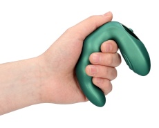 Ouch - Bent Prostate Massager - Metallic Green photo