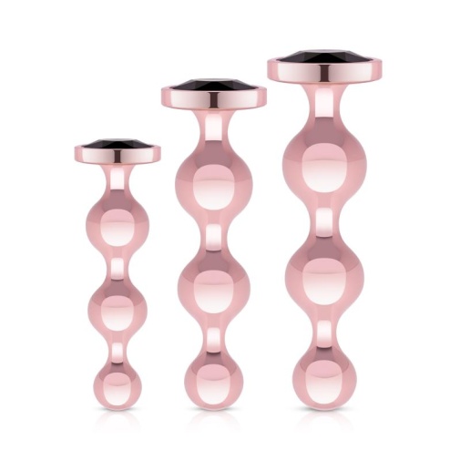 Rosy Gold - Metal Butt Plug 3 pcs 照片