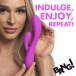 Bang! - 10X Flexible Rabbit Vibrator - Purple photo-7