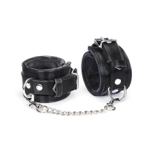 Liebe Seele - Metallic Shade Wrist Cuffs - Black 照片