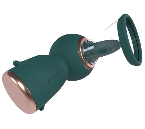 Pumped - Exquisite Vulva & Breast Pump - Forest Green 照片