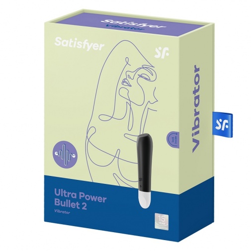 Satisfyer - Ultra Power 震动子弹 2 - 黑色 照片