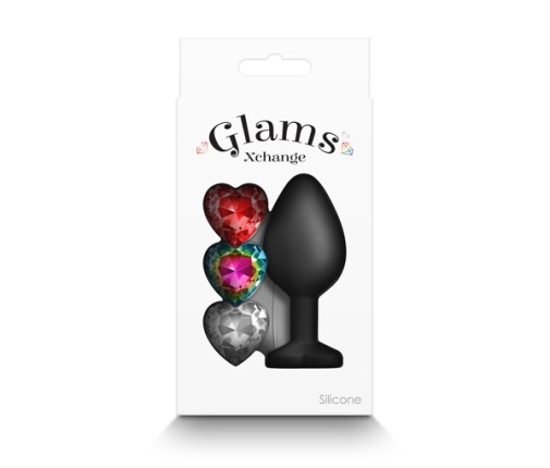 NS Novelties - Glams Xchange Plug M - Black photo