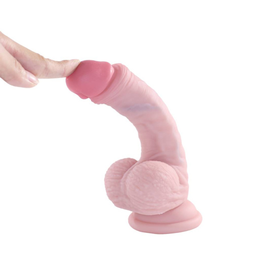 Okinsei - 7.5" Mr.Flex Pro Sliding Skin Dildo - Skin photo