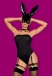 Obsessive - Bunny Costume - Black - L/XL photo-5