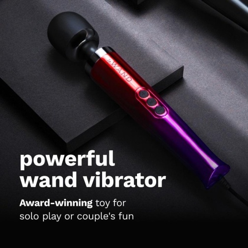 Le Wand - Die Cast Plug-In Massager - Rainbow photo