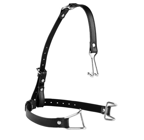 MT - Nose Restraint Mouth Gag - Black photo