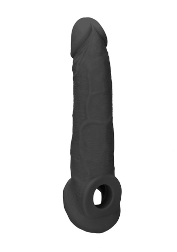 RealRock - Penis Sleeve 9" - Black photo