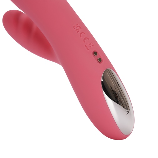 SVAKOM - Avery Thrusting Rabbit Vibrator - Strawberry Pink 照片