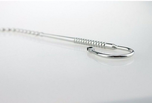 MT - Urethral Sound with Penis Ring 270mm photo