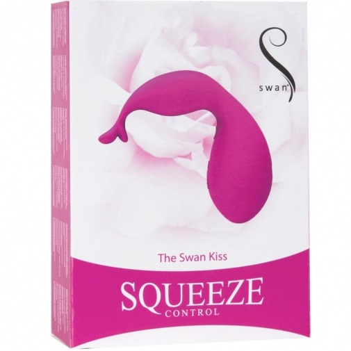 Swan - Squeeze The Swan Kiss 震動器 - 粉紅色 照片