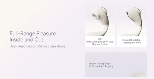 Zalo - Deya Wearable Vibrator - Ivory White photo